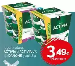 Condis Danone - activia oferta
