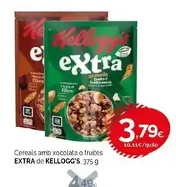 Condis Kellogg's - cereals amb xocolata o fruites oferta