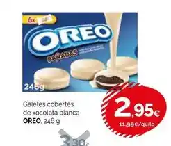 Condis Oreo - galetes cobertes de xocolata blanca oferta