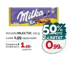 Condis Milka - xocolata oferta