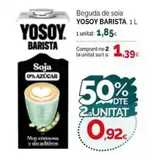 Condis Yosoy - yosoy barista oferta