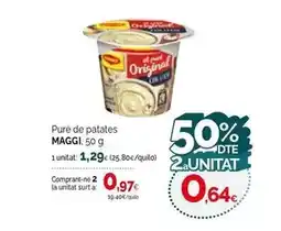 Condis Maggi - pure de patates oferta