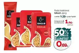 Condis Gallo - pasta tradicional oferta