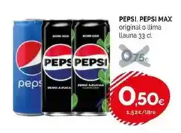 Condis Pepsi - max oferta