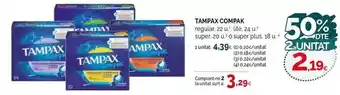 Condis Tampax - compak oferta