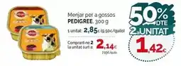 Condis Pedigree - menjar per a gossos oferta