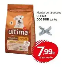 Condis Última - menjar per a gossos oferta