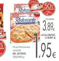 Valvi Supermercats Dr oetker - pizza ristorante varietat oferta
