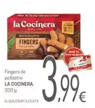 Valvi Supermercats La cocinera - fingers de pollastre oferta