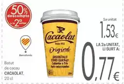 Valvi Supermercats Cacaolat - batut de cacau oferta