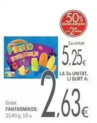 Valvi Supermercats Gelat fantasmikos oferta