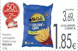 Valvi Supermercats Mccain - patates prefregides golden long oferta