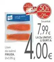 Valvi Supermercats Friusa - llom de salmo oferta