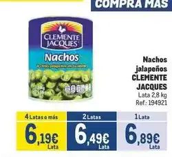 Makro Mas - nachos jalapenos oferta