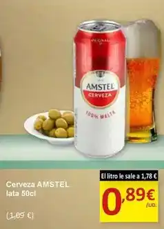 SPAR Amstel - cerveza oferta