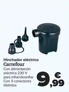 Carrefour Carrefour - hinchador eléctrico oferta