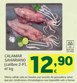HiperDino Calamar sahariano oferta