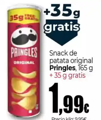 UDACO PRINGLES Snack de patata original oferta