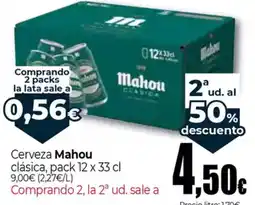 UDACO MAHOU Cerveza clásica oferta