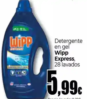 UDACO WIPP EXPRESS Detergente en gel oferta