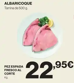 El Corte Inglés Albaricoque oferta