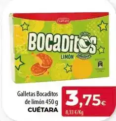 Spar Tenerife Cuétara - galletas bocaditos de limon oferta