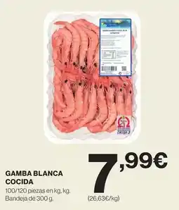 El Corte Inglés Omega - gamba blanca cocida oferta