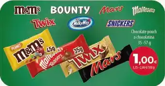 Spar Tenerife Mars - chocolate pouch o chocolatina oferta