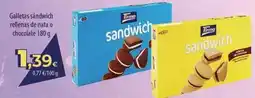 Spar Tenerife Tirma - galletas sandwich rellenas de nata o chocolate oferta