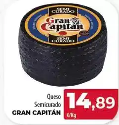 Spar Tenerife Gran capitán - queso semicurado oferta