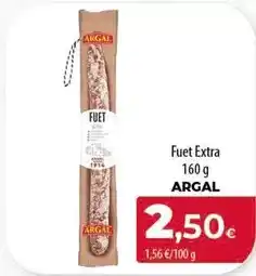 Spar Tenerife Argal - fuet extra oferta