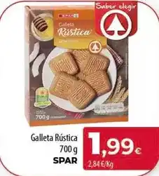 Spar Tenerife Spar - galleta rustica oferta