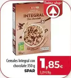 Spar Tenerife Spar - cereales integral con chocolate oferta