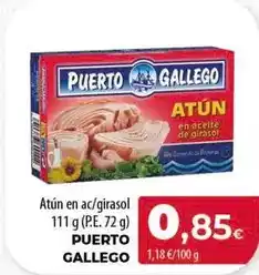 Spar Tenerife Puerto gallego - atun en aceite de girasol oferta