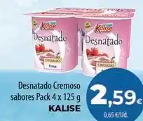 Spar Tenerife Kalise - desnatado cremoso sabores oferta