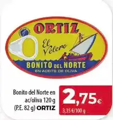 Spar Tenerife Ortiz - bonito del norte en ac/oliva oferta
