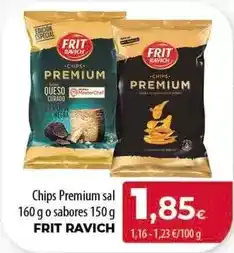 Spar Tenerife Frit ravich - chips premium sal 160 g o sabores oferta