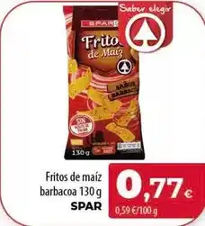 Spar Tenerife Spar - fritos de maiz barbacoa oferta