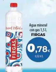 Spar Tenerife Firgas - agua mineral con gas oferta