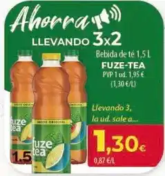 Spar Tenerife Fuze tea - bebida de te oferta