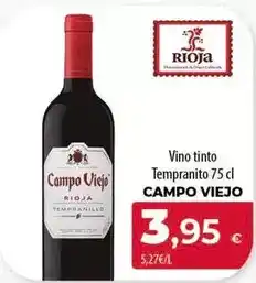 Spar Tenerife Campo viejo - vino tinto tempranito oferta