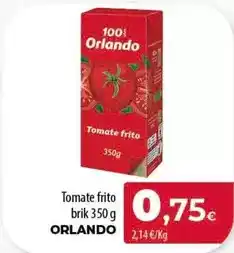 Spar Tenerife Orlando - tomate frito brik oferta
