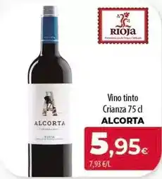 Spar Tenerife Alcorta - vino tinto crianza oferta