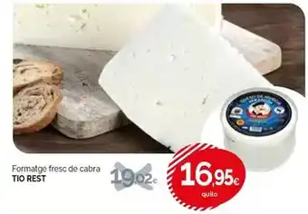 Condis Tio rest - formatge fresc de cabra oferta