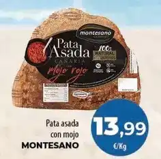 Spar Tenerife Montesano - pata asada con mojo oferta