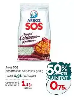 Condis Sos - arros per arrossos caldossos oferta