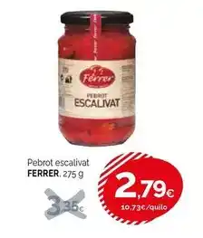 Condis Ferrer - pebrot escalivat oferta