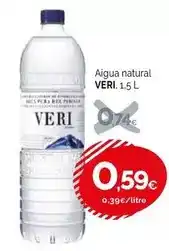 Condis Veri - agua natural oferta