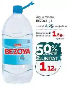 Condis Bezoya - agua mineral oferta