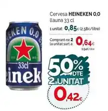 Condis Heineken - cervesa 0,0 oferta